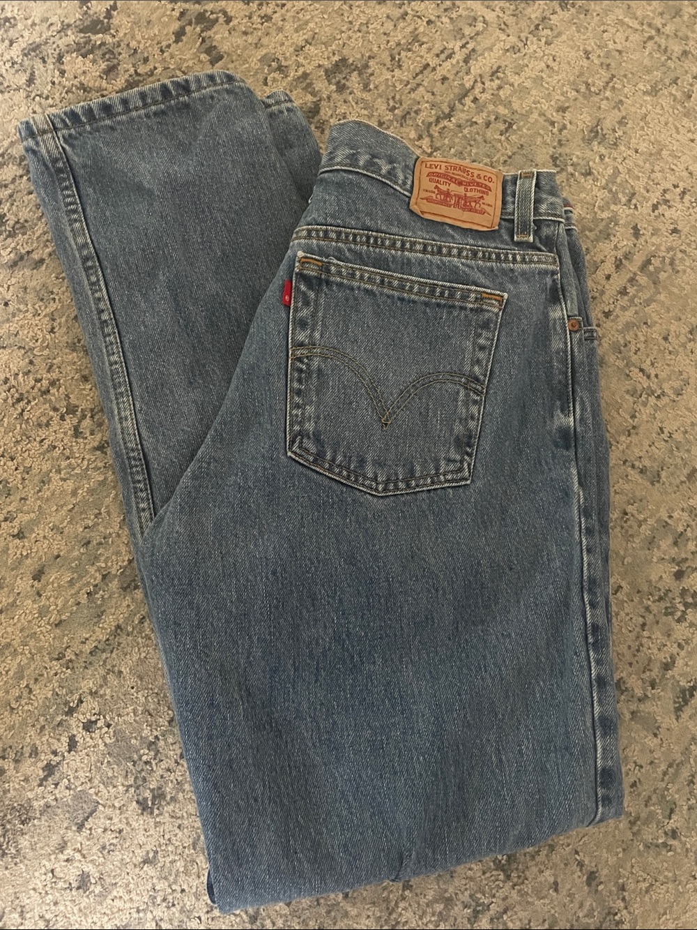 Levi's Vintage 550 Relaxed Tapered Jeans Sz 14 L